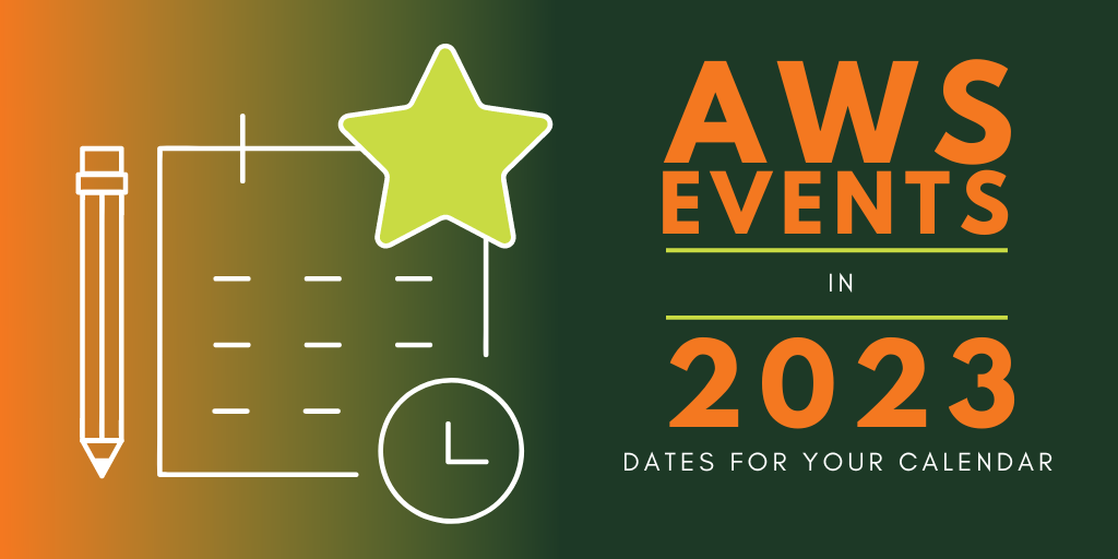 AWS events in 2023: dates for your calendar 